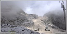Archiv Foto Webcam Skigebiet Sella Nevea - Bovec Kanin - Blick Richtung Nordwesten 09:00