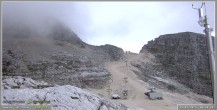 Archiv Foto Webcam Skigebiet Sella Nevea - Bovec Kanin - Blick Richtung Nordwesten 07:00