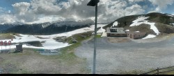 Archived image Webcam Panoramic view from mountain hut Plantapatsch in Watles (Vinschgau Valley) 15:00