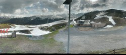 Archived image Webcam Panoramic view from mountain hut Plantapatsch in Watles (Vinschgau Valley) 17:00