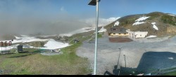 Archived image Webcam Panoramic view from mountain hut Plantapatsch in Watles (Vinschgau Valley) 07:00