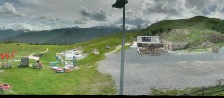 Archiv Foto Webcam Panoramablick von der Bergstation Watles im Obervinschgau 15:00