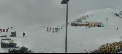 Archived image Webcam Panoramic view from mountain hut Plantapatsch in Watles (Vinschgau Valley) 09:00