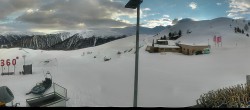 Archiv Foto Webcam Panoramablick von der Bergstation Watles im Obervinschgau 17:00