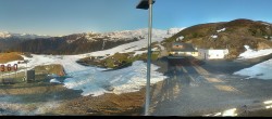 Archived image Webcam Panoramic view from mountain hut Plantapatsch in Watles (Vinschgau Valley) 06:00