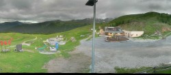Archived image Webcam Panoramic view from mountain hut Plantapatsch in Watles (Vinschgau Valley) 07:00