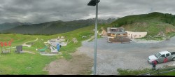 Archived image Webcam Panoramic view from mountain hut Plantapatsch in Watles (Vinschgau Valley) 09:00