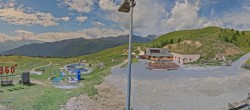 Archived image Webcam Panoramic view from mountain hut Plantapatsch in Watles (Vinschgau Valley) 11:00