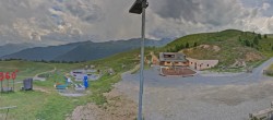 Archived image Webcam Panoramic view from mountain hut Plantapatsch in Watles (Vinschgau Valley) 15:00