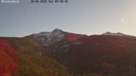 Archiv Foto Webcam Bletterbachschlucht Eggental 09:00