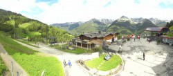 Archiv Foto Webcam Bergstation Klausberg - Blick auf Kristallalm im Ahrntal (Südtirol) 04:00