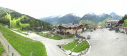Archiv Foto Webcam Bergstation Klausberg - Blick auf Kristallalm im Ahrntal (Südtirol) 08:00