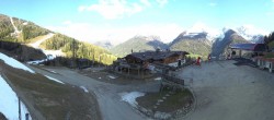 Archived image Webcam Klausberg - mountain restaurant Kristallalm in Ahrn Valley, South Tyrol 07:00