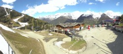 Archived image Webcam Klausberg - mountain restaurant Kristallalm in Ahrn Valley, South Tyrol 09:00