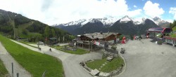 Archiv Foto Webcam Bergstation Klausberg - Blick auf Kristallalm im Ahrntal (Südtirol) 13:00