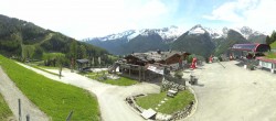 Archiv Foto Webcam Bergstation Klausberg - Blick auf Kristallalm im Ahrntal (Südtirol) 15:00