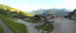 Archiv Foto Webcam Bergstation Klausberg - Blick auf Kristallalm im Ahrntal (Südtirol) 05:00