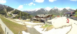 Archiv Foto Webcam Bergstation Klausberg - Blick auf Kristallalm im Ahrntal (Südtirol) 11:00