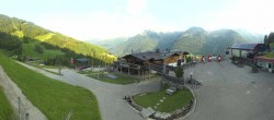 Archived image Webcam Klausberg - mountain restaurant Kristallalm in Ahrn Valley, South Tyrol 06:00