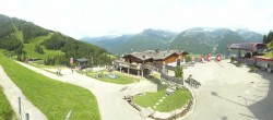 Archived image Webcam Klausberg - mountain restaurant Kristallalm in Ahrn Valley, South Tyrol 09:00