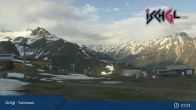 Archiv Foto Webcam Skigebiet Ischgl: Bergstation Idalp 01:00