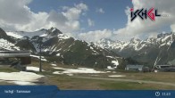 Archiv Foto Webcam Skigebiet Ischgl: Bergstation Idalp 05:00