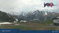 Archiv Foto Webcam Skigebiet Ischgl: Bergstation Idalp 09:00
