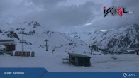 Archiv Foto Webcam Skigebiet Ischgl: Bergstation Idalp 00:00