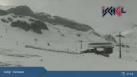 Archiv Foto Webcam Skigebiet Ischgl: Bergstation Idalp 07:00