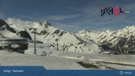 Archiv Foto Webcam Skigebiet Ischgl: Bergstation Idalp 08:00