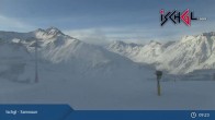 Archiv Foto Webcam Skigebiet Ischgl: Bergstation Idalp 08:00