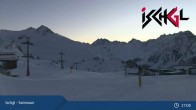 Archiv Foto Webcam Skigebiet Ischgl: Bergstation Idalp 03:00