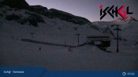 Archiv Foto Webcam Skigebiet Ischgl: Bergstation Idalp 06:00