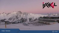 Archiv Foto Webcam Skigebiet Ischgl: Bergstation Idalp 07:00