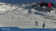 Archiv Foto Webcam Skigebiet Ischgl: Bergstation Idalp 14:00