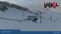 Archiv Foto Webcam Skigebiet Ischgl: Bergstation Idalp 06:00