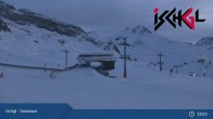 Archiv Foto Webcam Skigebiet Ischgl: Bergstation Idalp 18:00