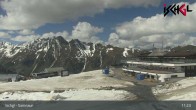 Archiv Foto Webcam Skigebiet Ischgl: Bergstation Idalp 10:00