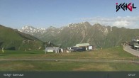 Archiv Foto Webcam Skigebiet Ischgl: Bergstation Idalp 06:00
