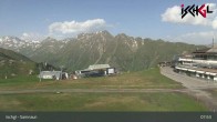 Archiv Foto Webcam Skigebiet Ischgl: Bergstation Idalp 07:00