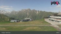 Archiv Foto Webcam Skigebiet Ischgl: Bergstation Idalp 08:00