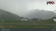 Archiv Foto Webcam Skigebiet Ischgl: Bergstation Idalp 12:00