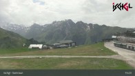 Archiv Foto Webcam Skigebiet Ischgl: Bergstation Idalp 14:00