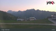 Archiv Foto Webcam Skigebiet Ischgl: Bergstation Idalp 21:00