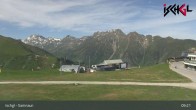 Archiv Foto Webcam Skigebiet Ischgl: Bergstation Idalp 03:00