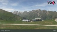 Archiv Foto Webcam Skigebiet Ischgl: Bergstation Idalp 05:00
