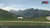Archiv Foto Webcam Skigebiet Ischgl: Bergstation Idalp 09:00