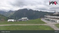 Archiv Foto Webcam Skigebiet Ischgl: Bergstation Idalp 14:00