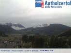 Archived image Webcam Village Rasen with view towards Kronplatz (South Tyrol) 11:00