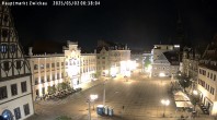 Archiv Foto Webcam Zwickau in Sachsen - Hauptmarkt 00:00